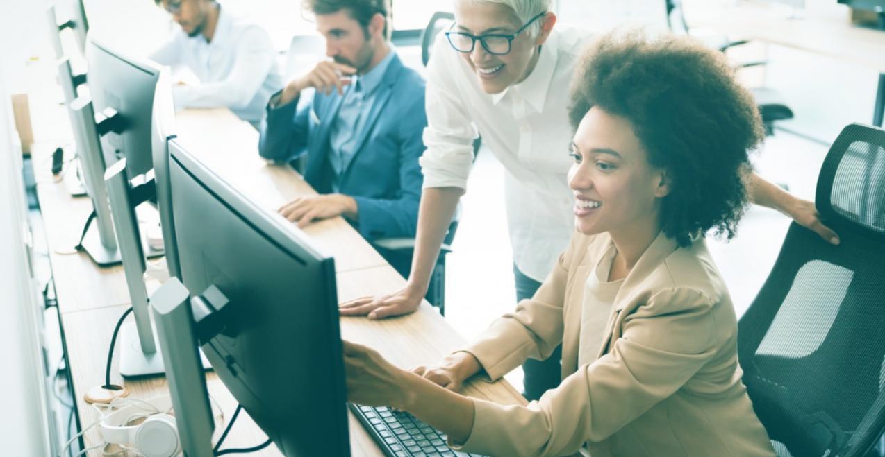 Entorno profesional de capacitación en negociación financiera